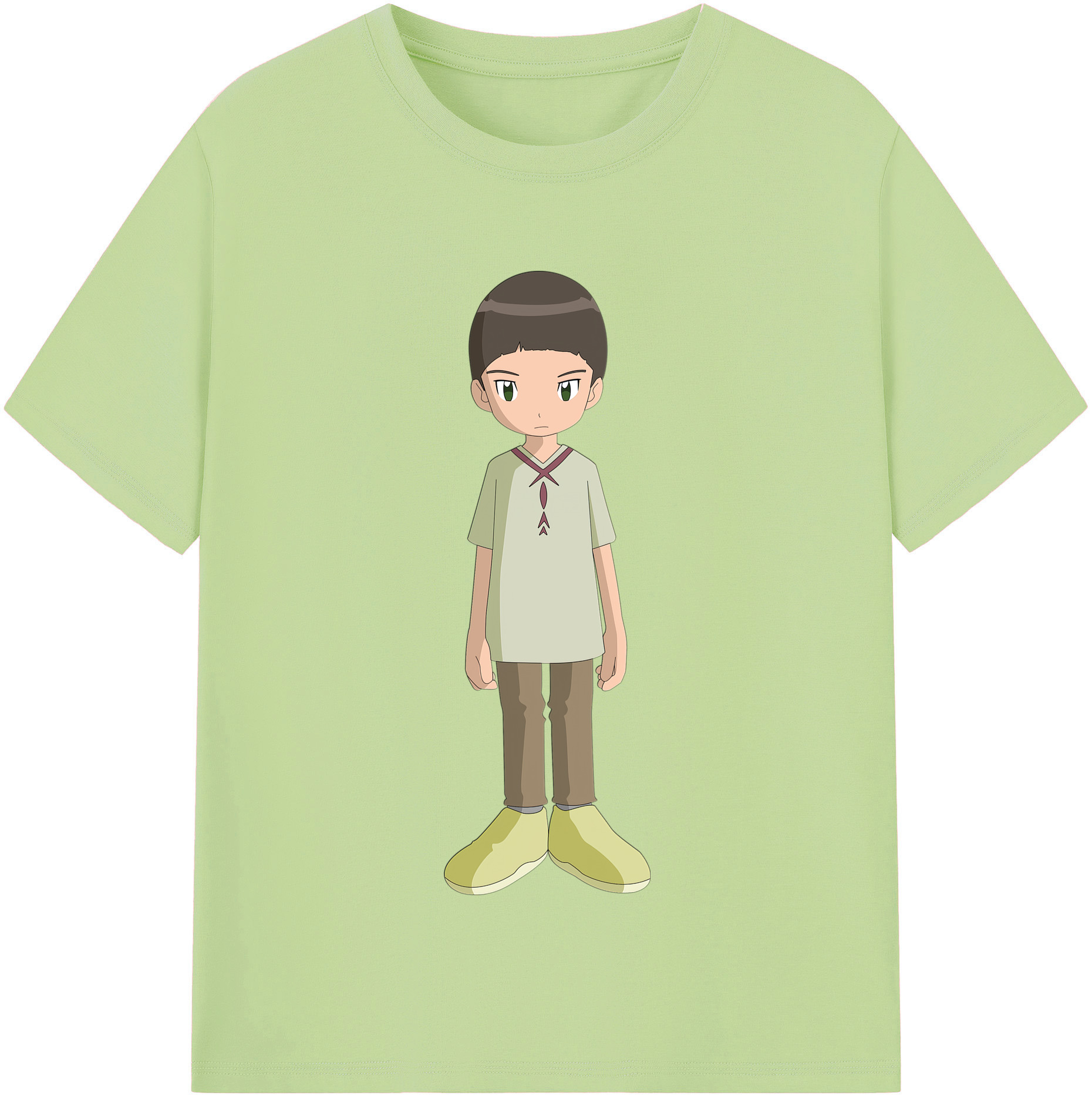 （画像用） Digimon デジタルモンスター/デジモン 綿100％半袖Tシャツ（フロントプリント）